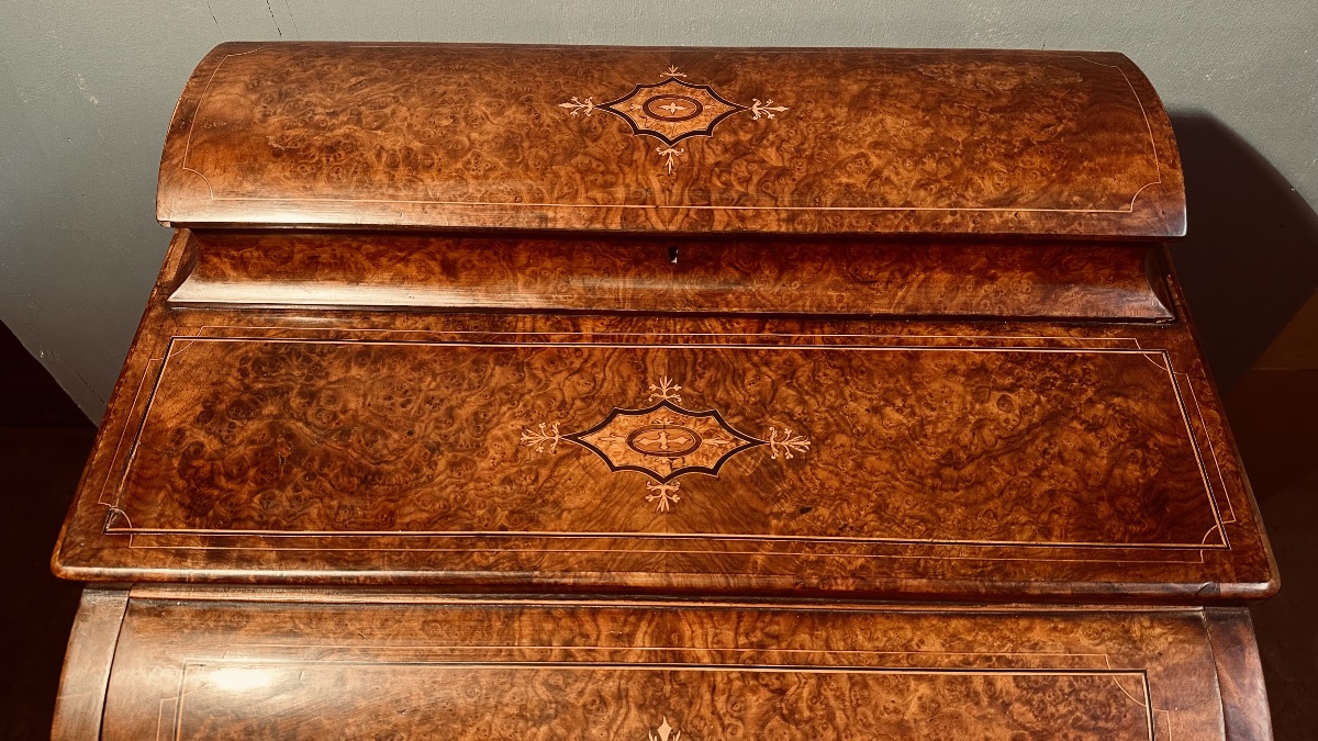 19th-century Victorian Davenport Desk.-photo-2
