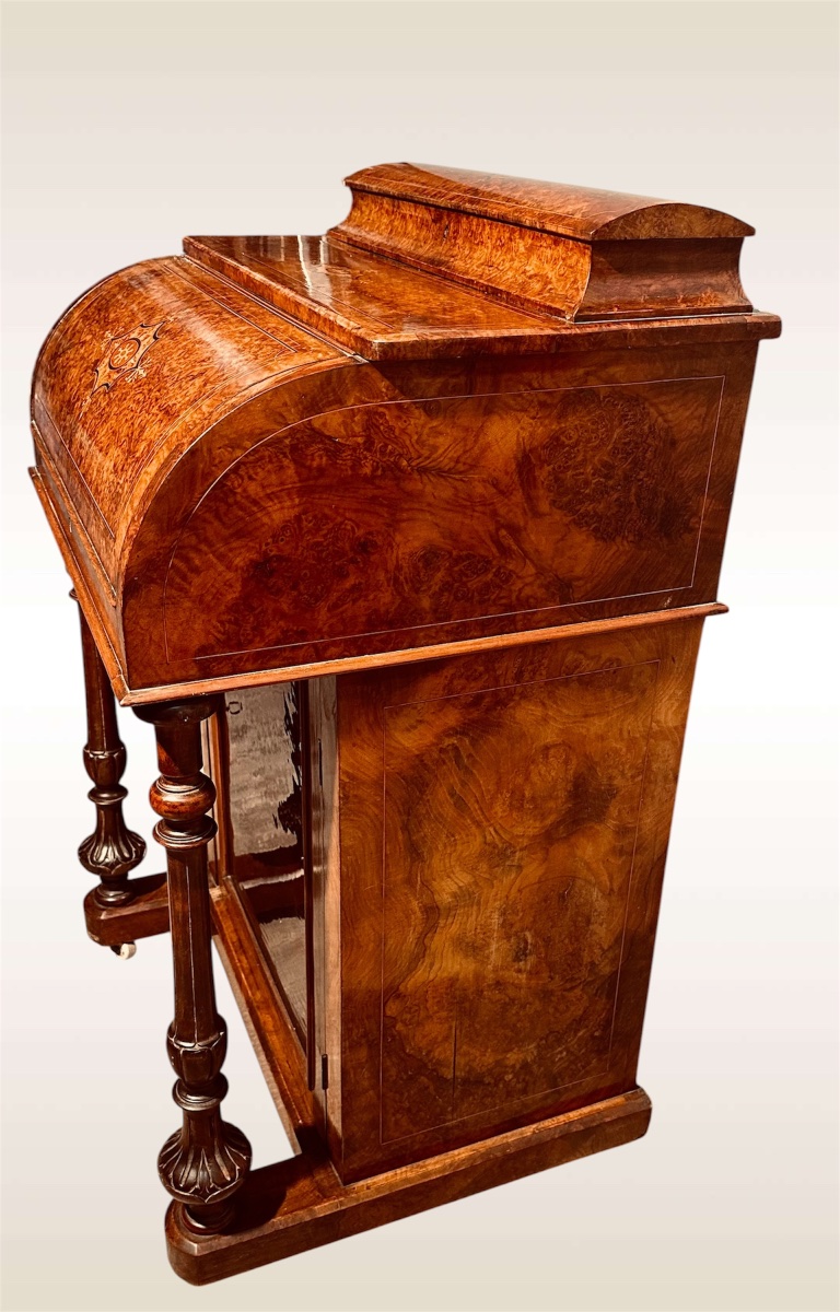 19th-century Victorian Davenport Desk.-photo-4