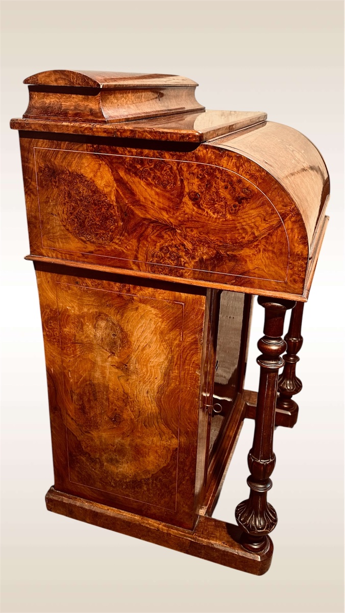19th-century Victorian Davenport Desk.-photo-1