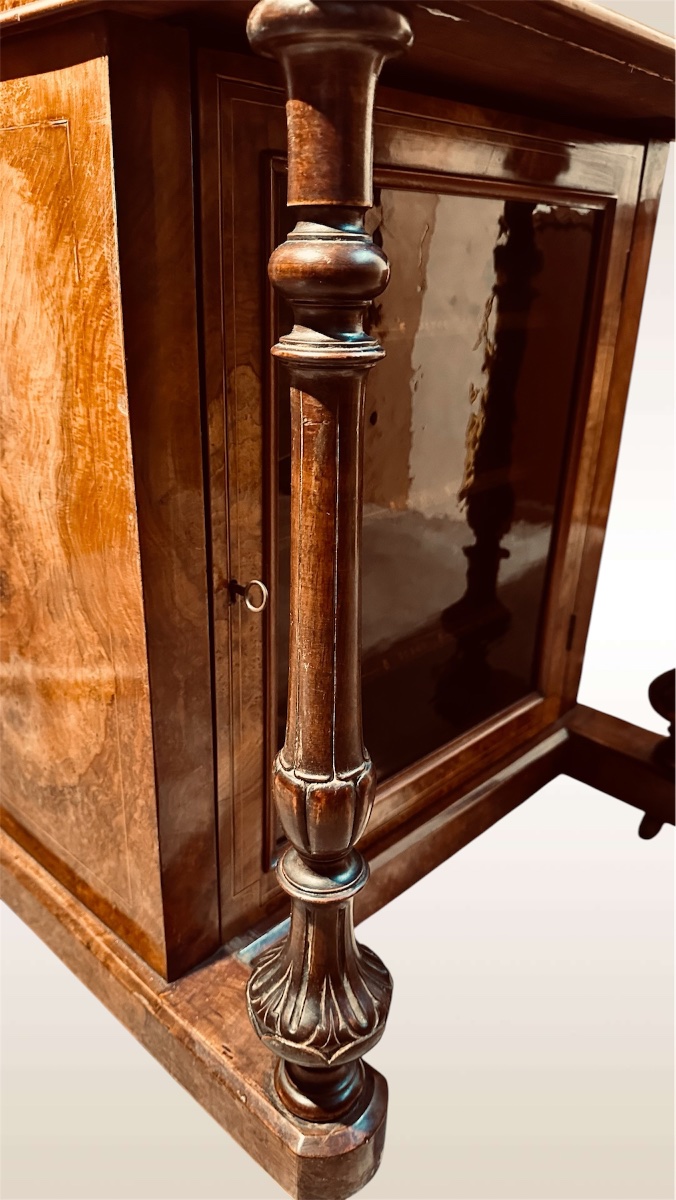 19th-century Victorian Davenport Desk.-photo-6