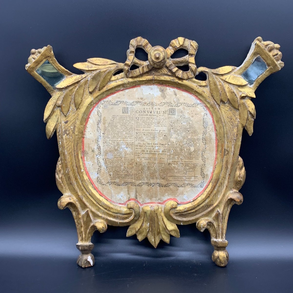 Cartagloria, Golden Wood Frame - Louis XVI-photo-2
