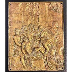 Bronze Bas-relief Plaque - Louis Philippe (19th Century)