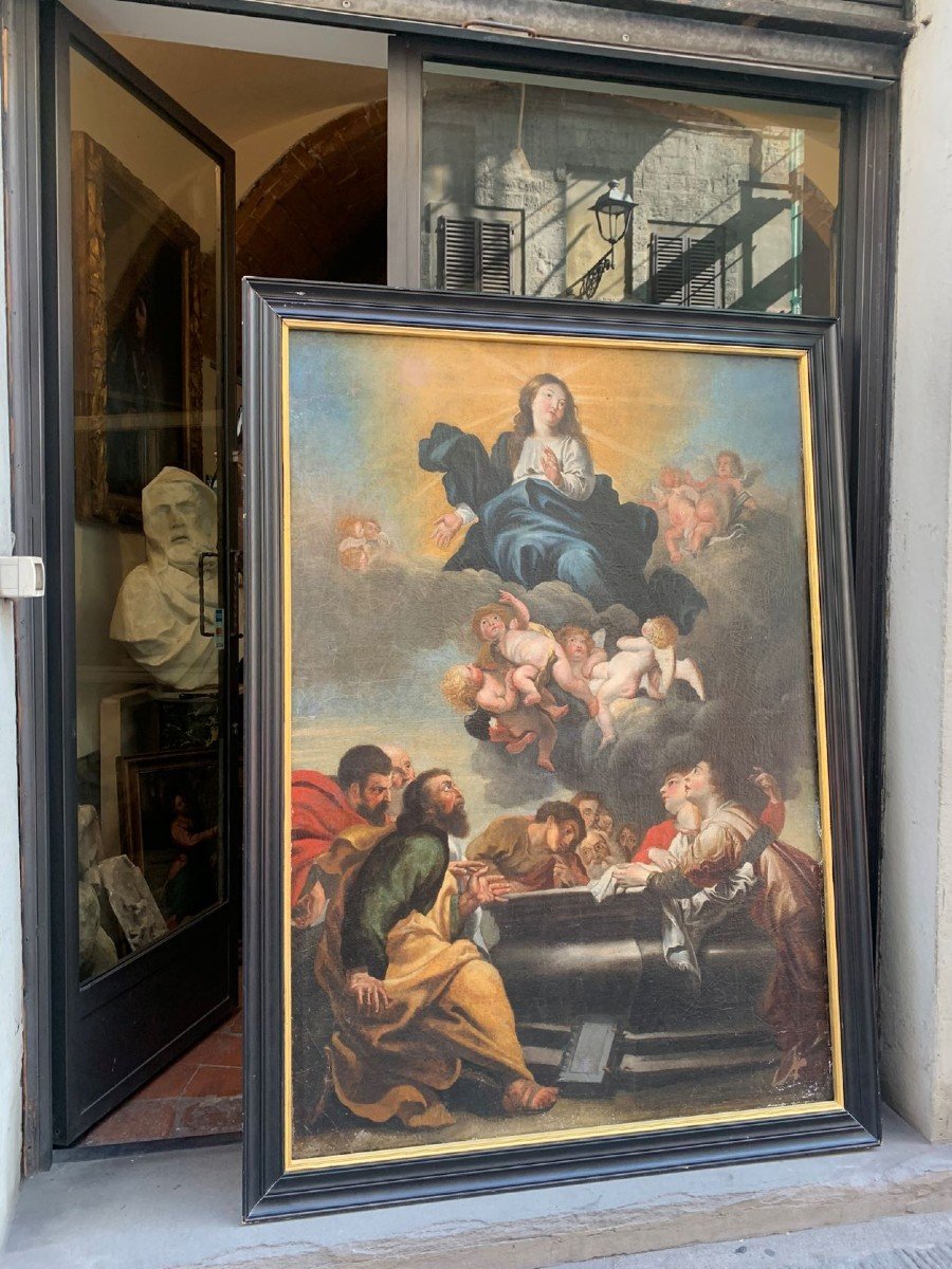 Assumption Of Mary. XVII Century. Schut, Cornelis I (1597-1655, Antwerpen), School.-photo-5