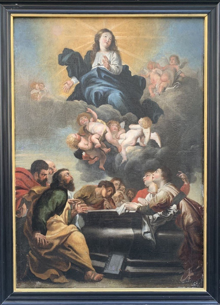 Assumption Of Mary. XVII Century. Schut, Cornelis I (1597-1655, Antwerpen), School.