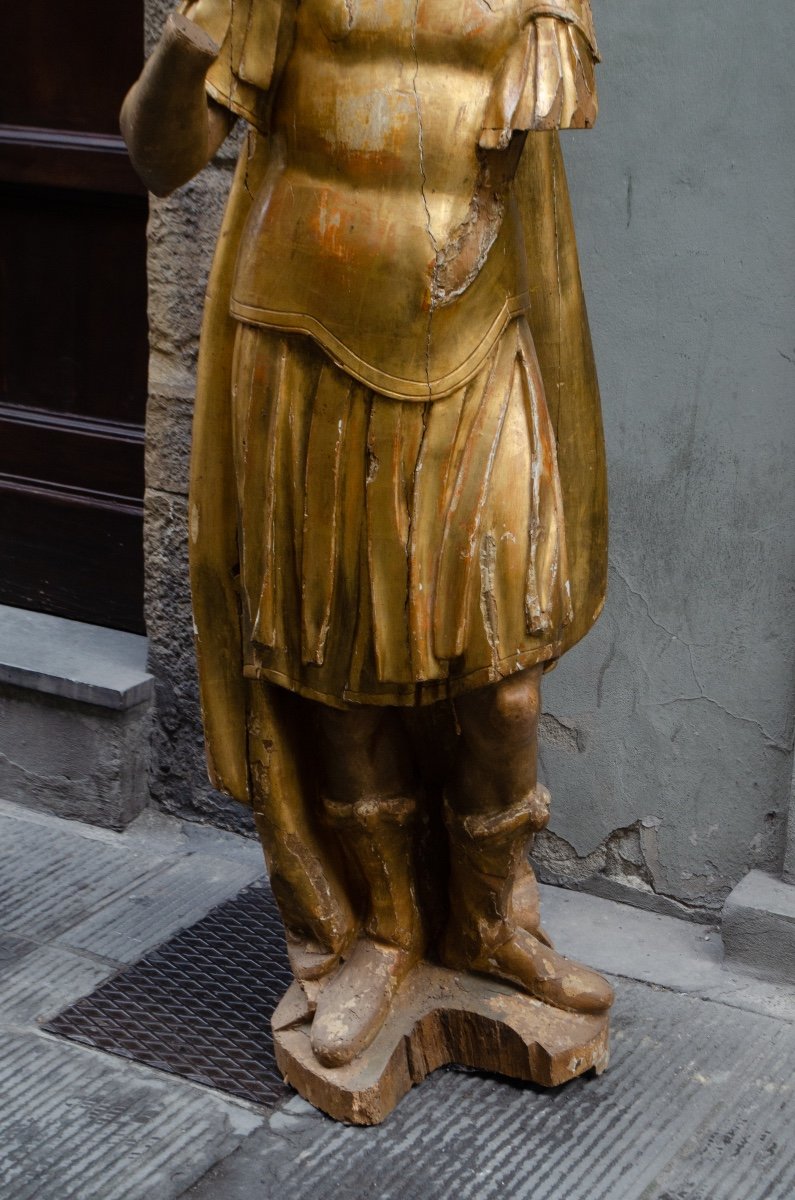 Saint Florian.  Austria Or Hungary. Approx 1700 Or Earlier-photo-5