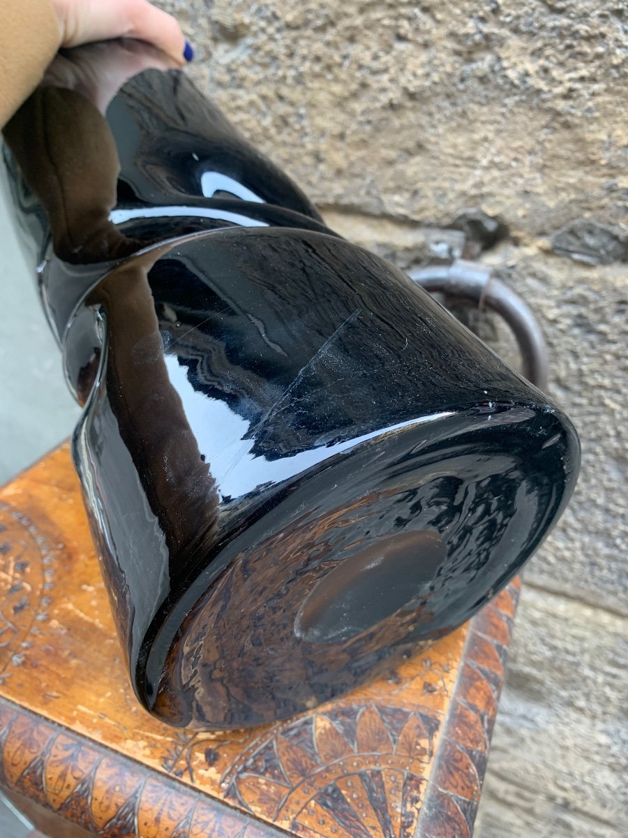 Vase En Verre De Murano. Vers 1980.  Venise -photo-4