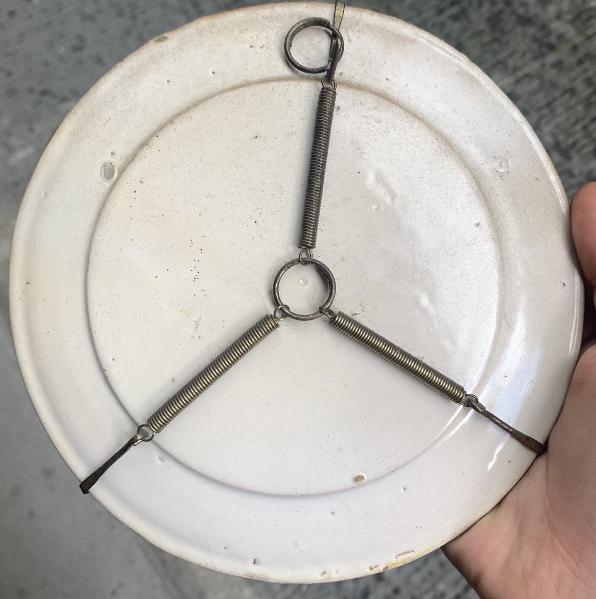 Faïence De Castelli, Assiette Avec Le Miracle Des Pains Et Des Poissons, Milieu Du XVIIIe -photo-4