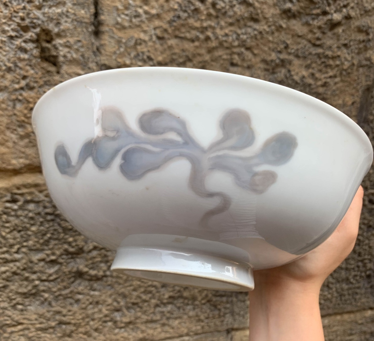 Coupe Art Nouveau Royal Copenhagen, modèle 2440, carpes et algues, vers 1925-photo-4