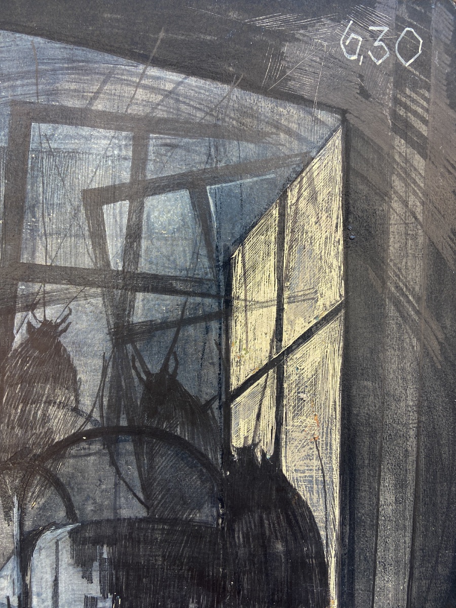 Gianpaolo Pavesi, Architect Insects In The Studio, Early-morning Shift-photo-1