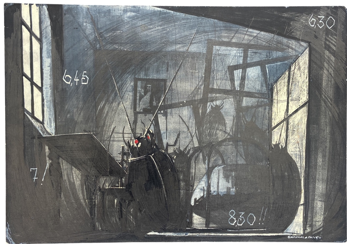 Gianpaolo Pavesi, Architect Insects In The Studio, Early-morning Shift