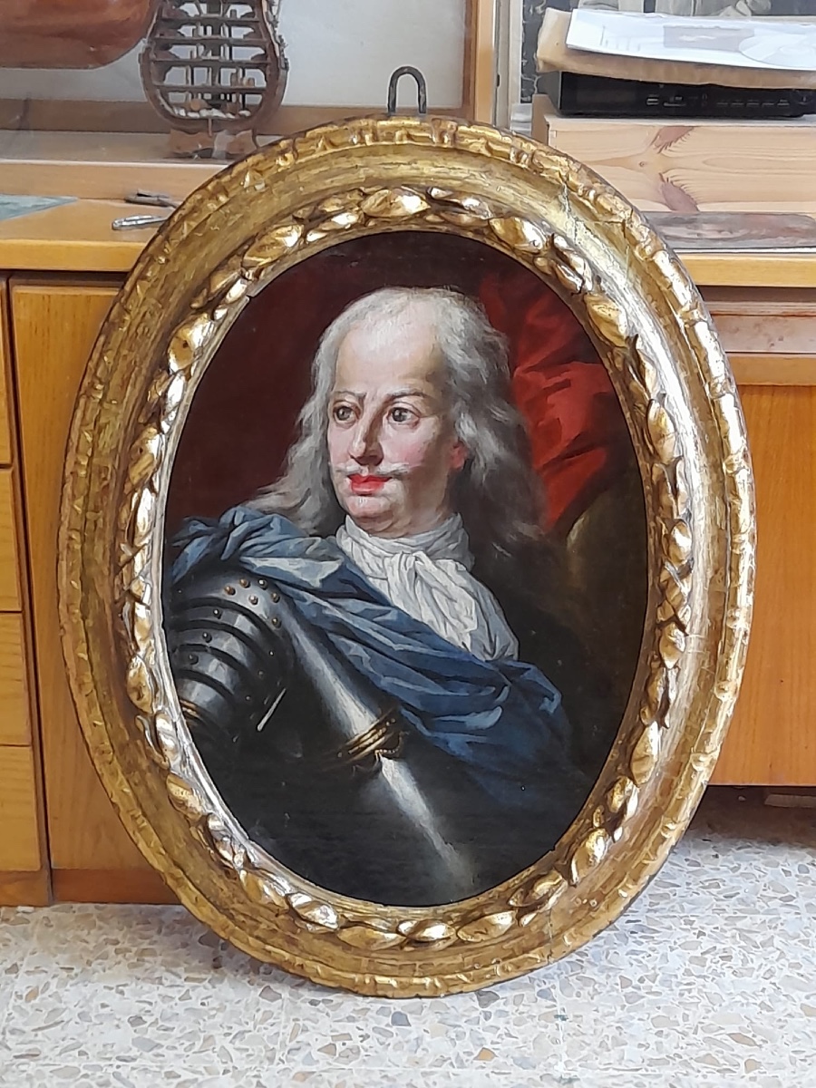 Portrait de Cosme III de Médicis, grand-duc de Toscane, en armure  -photo-2