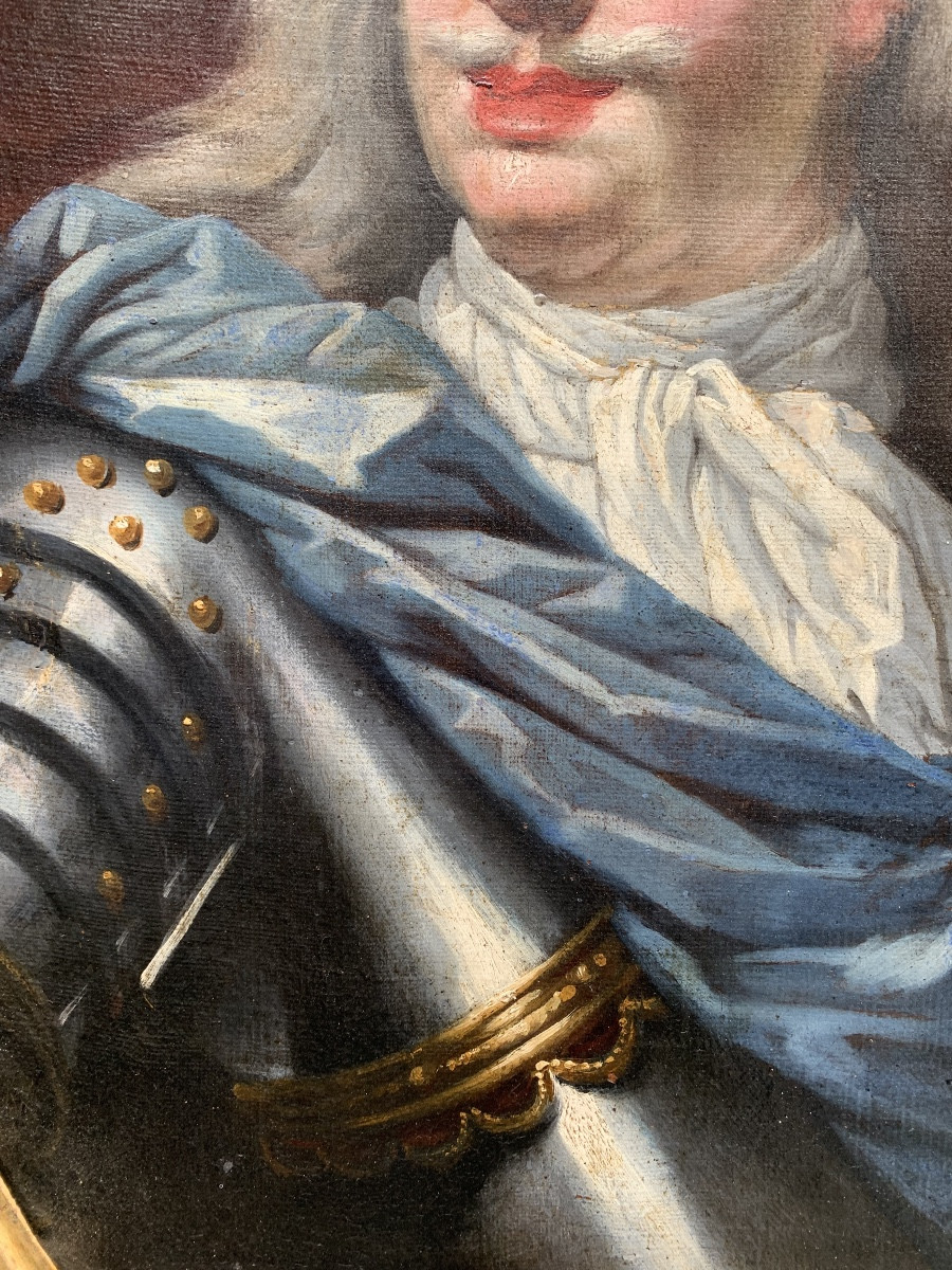 Portrait de Cosme III de Médicis, grand-duc de Toscane, en armure  -photo-3