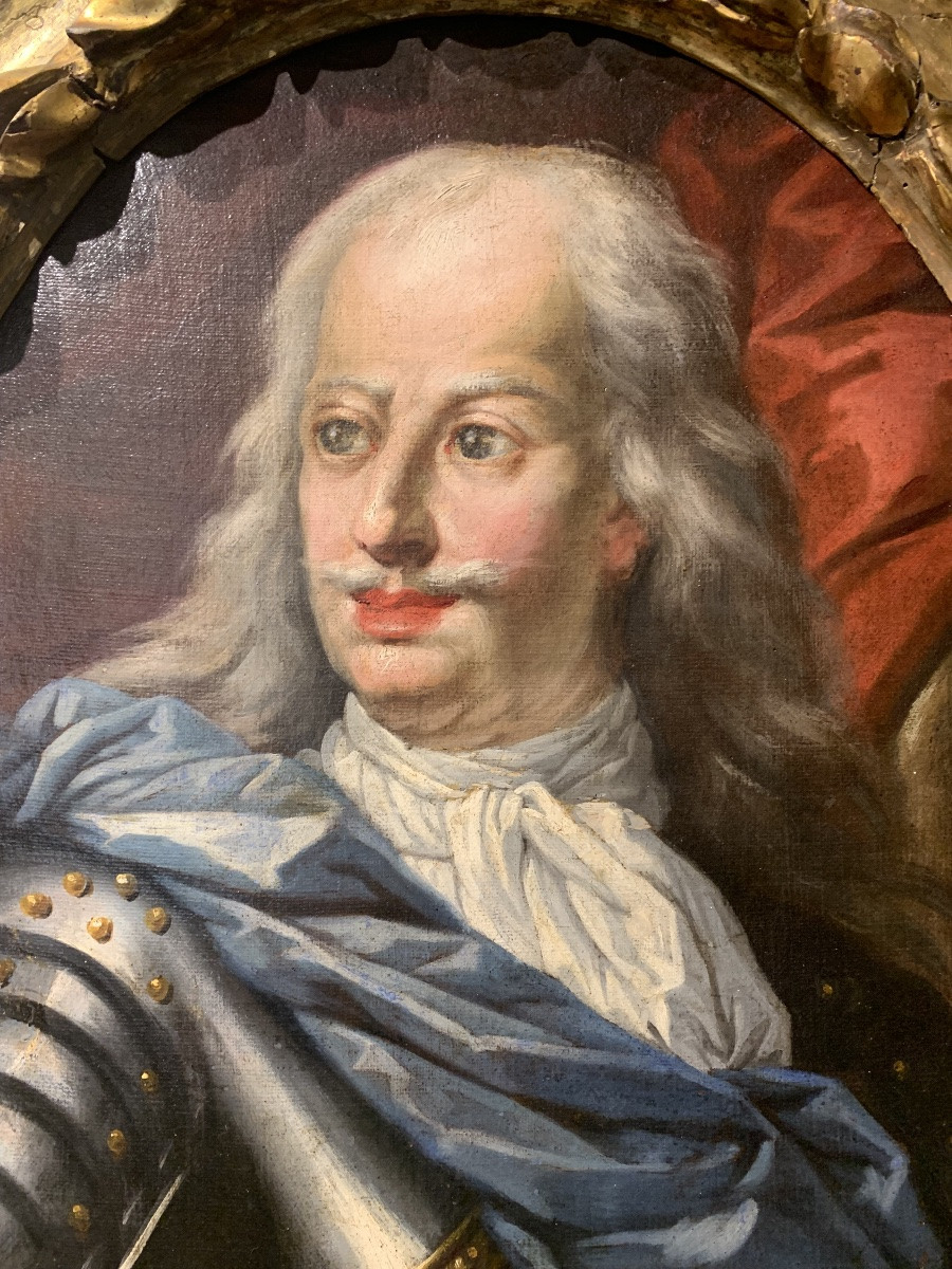 Portrait de Cosme III de Médicis, grand-duc de Toscane, en armure  -photo-3
