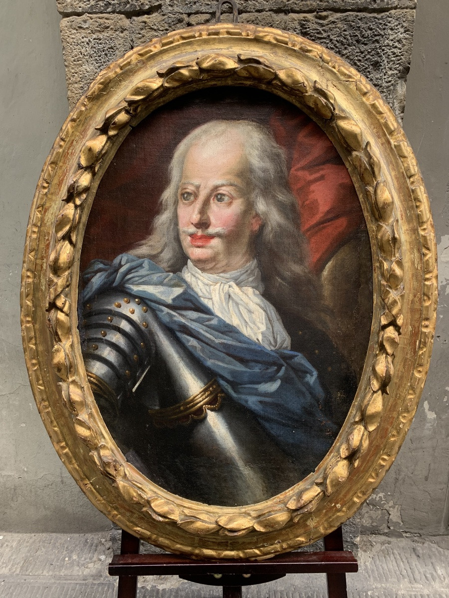 Portrait de Cosme III de Médicis, grand-duc de Toscane, en armure  -photo-6