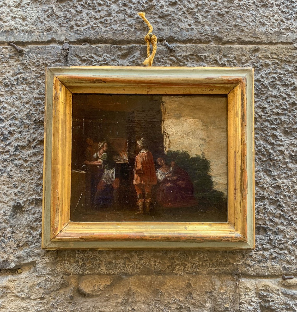 Gentleman With Sword In A Blacksmith’s Forge. Italy, First Half Of The 17th Century-photo-7