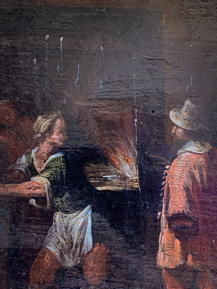Gentleman With Sword In A Blacksmith’s Forge. Italy, First Half Of The 17th Century-photo-8