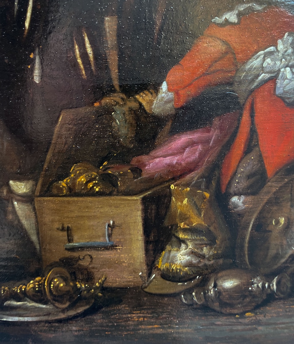 Brigands With The Spoils Dutch School, Circa 1670–1720-photo-3