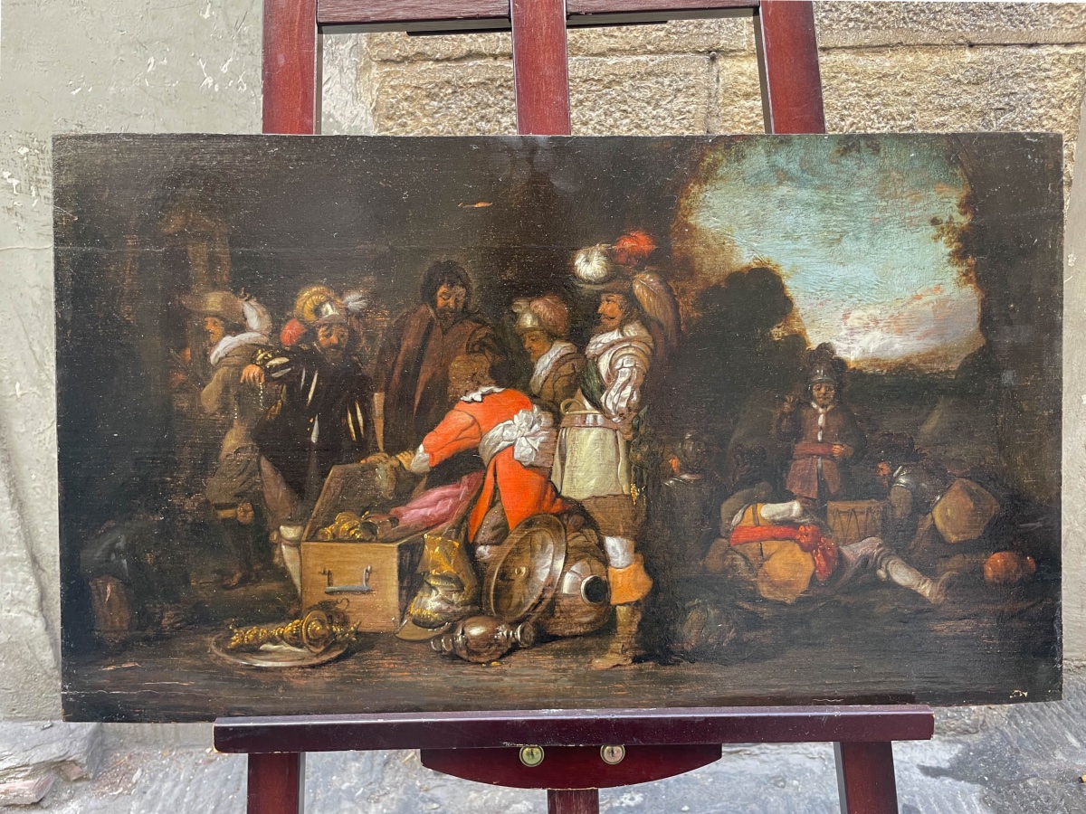 Brigands With The Spoils Dutch School, Circa 1670–1720-photo-3