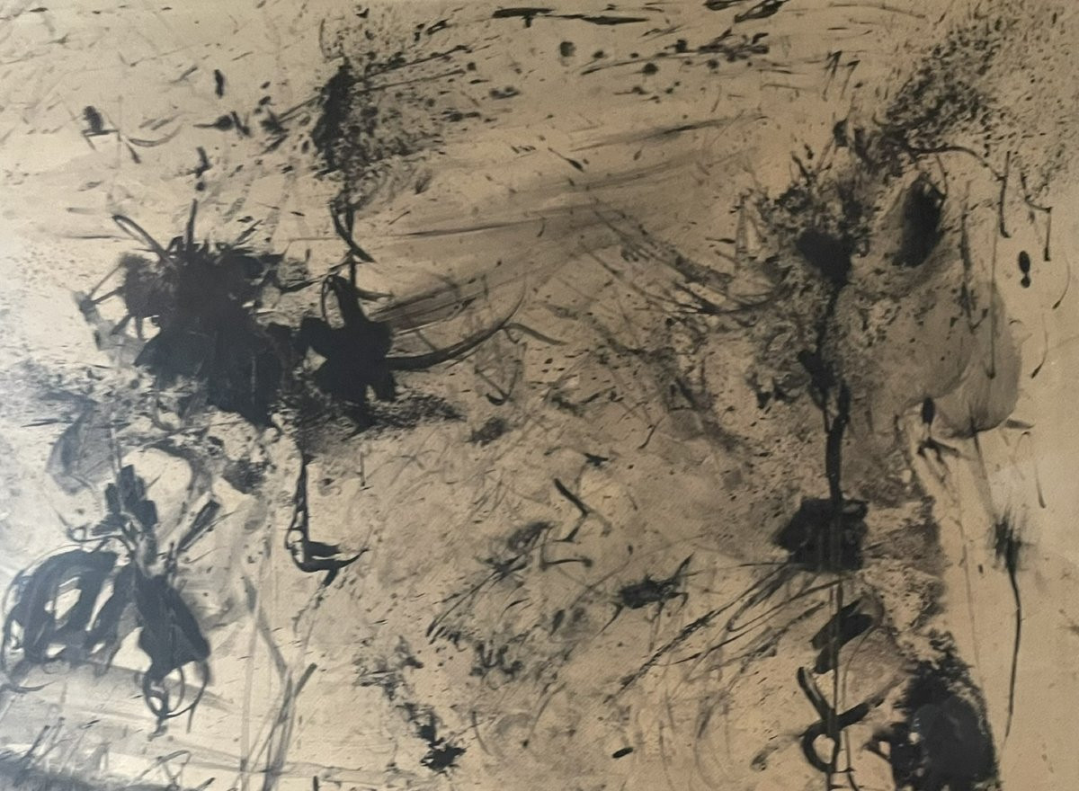 Albino Galvano (Turin, 1907 – 1990). Composition abstraite, datée 1960-photo-5