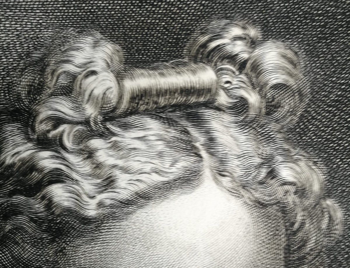 Minerve/Athéna d’après Parmigianino – Gravure de Cornelis Visscher, Cabinet Reynst, XVII–XVIIIe-photo-1
