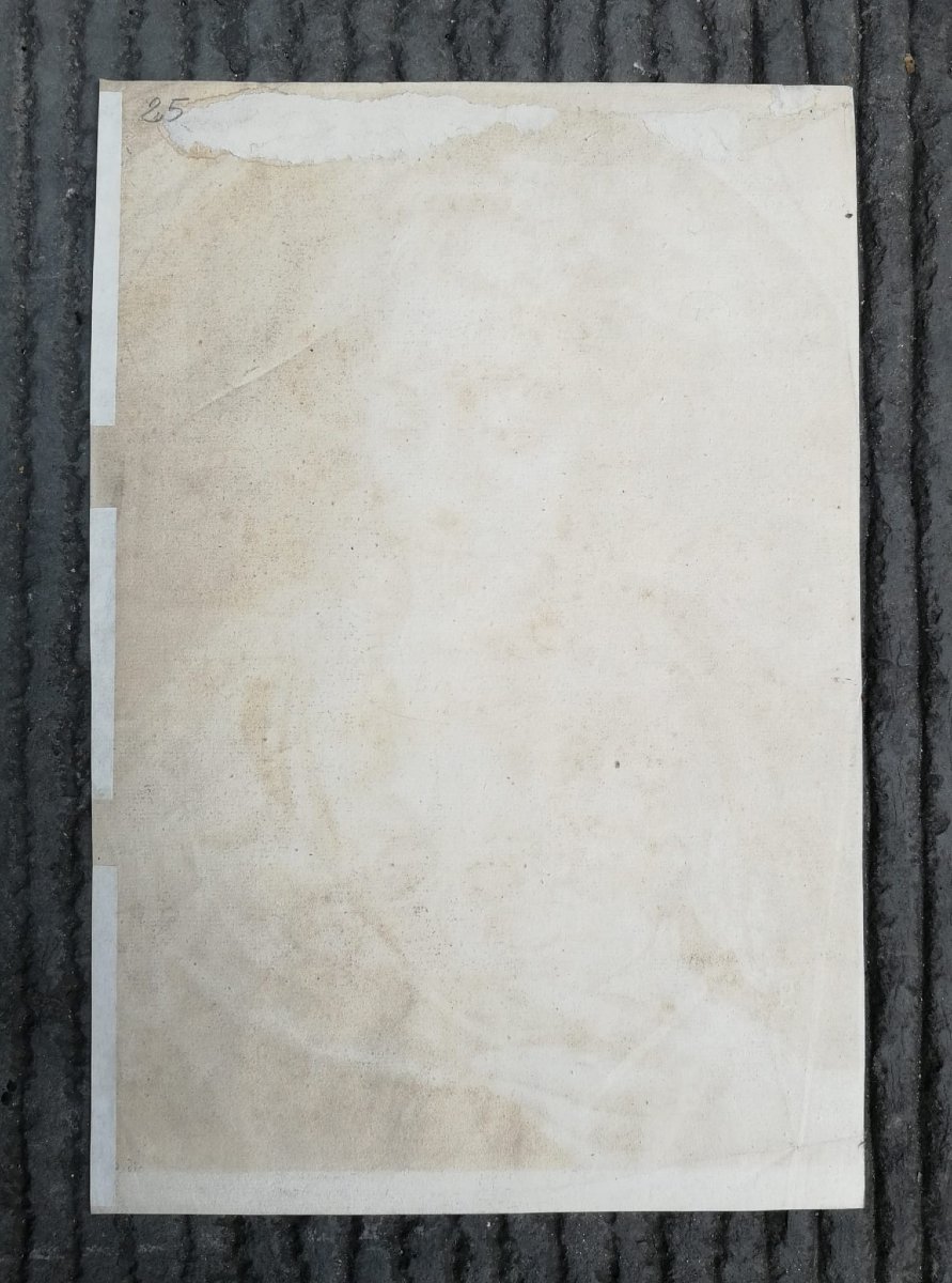 Minerve/Athéna d’après Parmigianino – Gravure de Cornelis Visscher, Cabinet Reynst, XVII–XVIIIe-photo-5