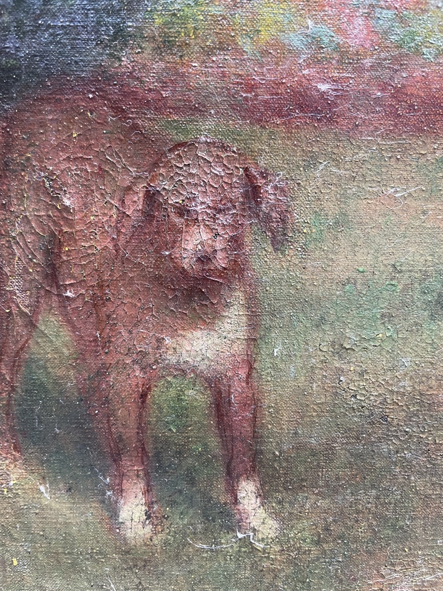 Ernest Rouart (1874–1942), Fillette avec chien, peintre impressionniste du cercle Degas–Manet-photo-4