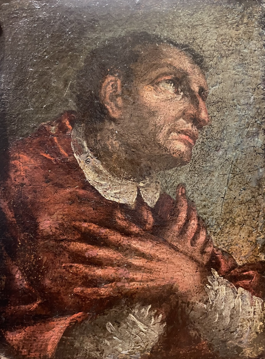 Saint Charles Borromée en prière Italie, XVIIe – début XVIIIe siècle 