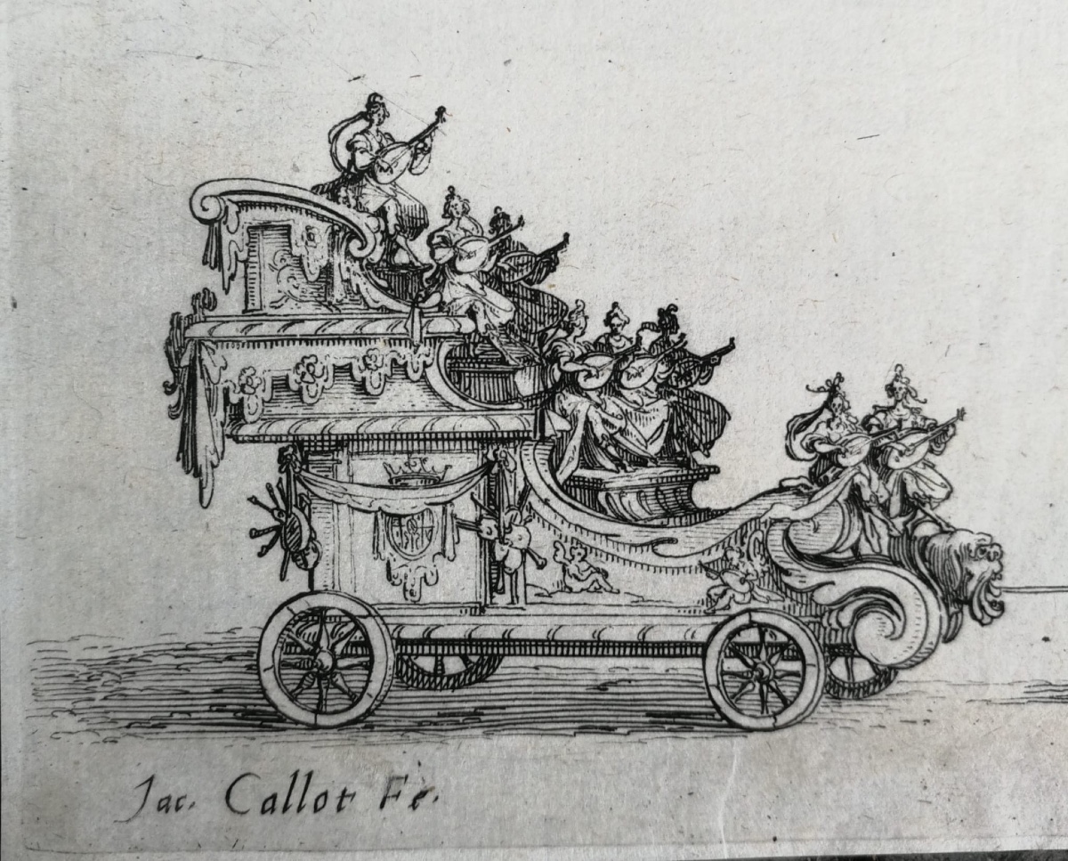 Jacques Callot, Entrée du Prince de Pfaltzbourg, spectacle de cour à Nancy, 1627 -photo-3