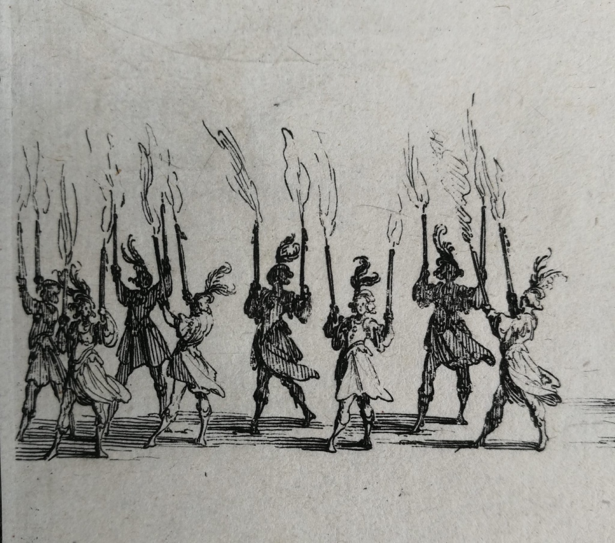 Jacques Callot, Entrée du Prince de Pfaltzbourg, spectacle de cour à Nancy, 1627 -photo-4