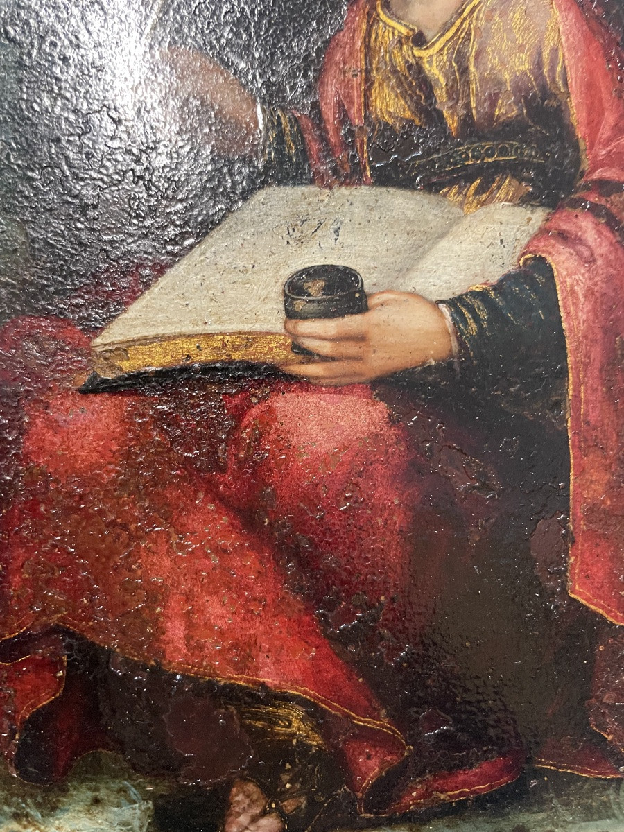 Saint John On Patmos, Apocalyptic Vision, Follower Of Maarten De Vos, Ca. 1620-photo-6