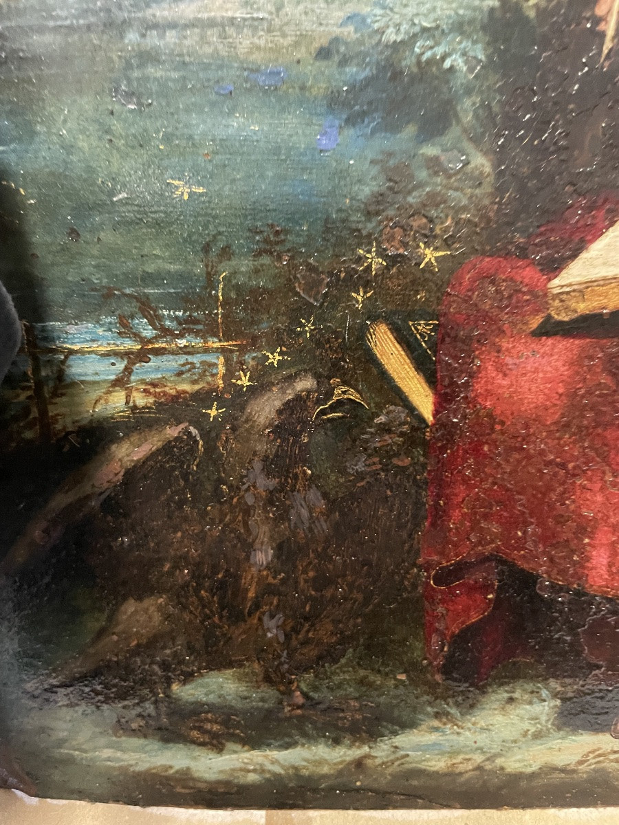 Saint John On Patmos, Apocalyptic Vision, Follower Of Maarten De Vos, Ca. 1620-photo-7