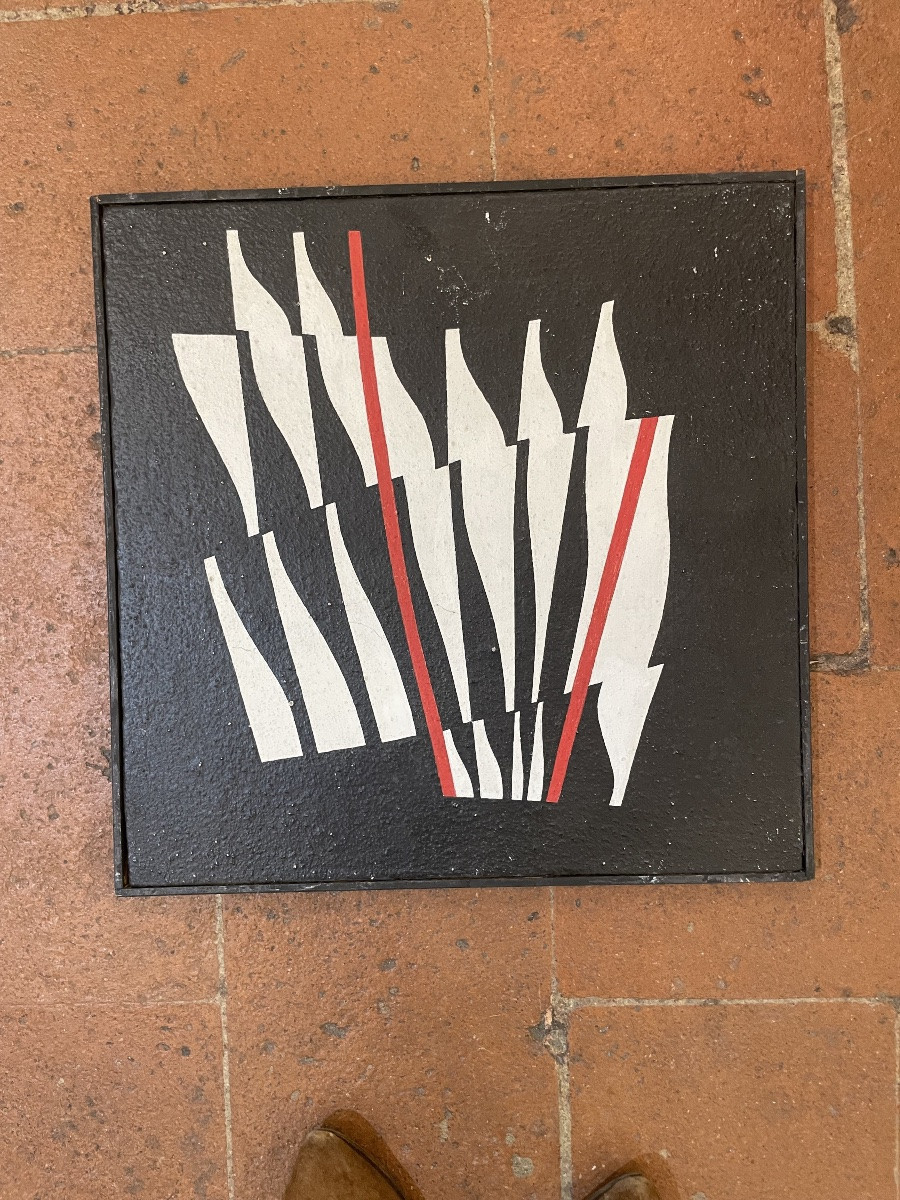 Optical Abstraction By Enrico Sirello, 1974 – Italian Arte Programmata Movement-photo-4