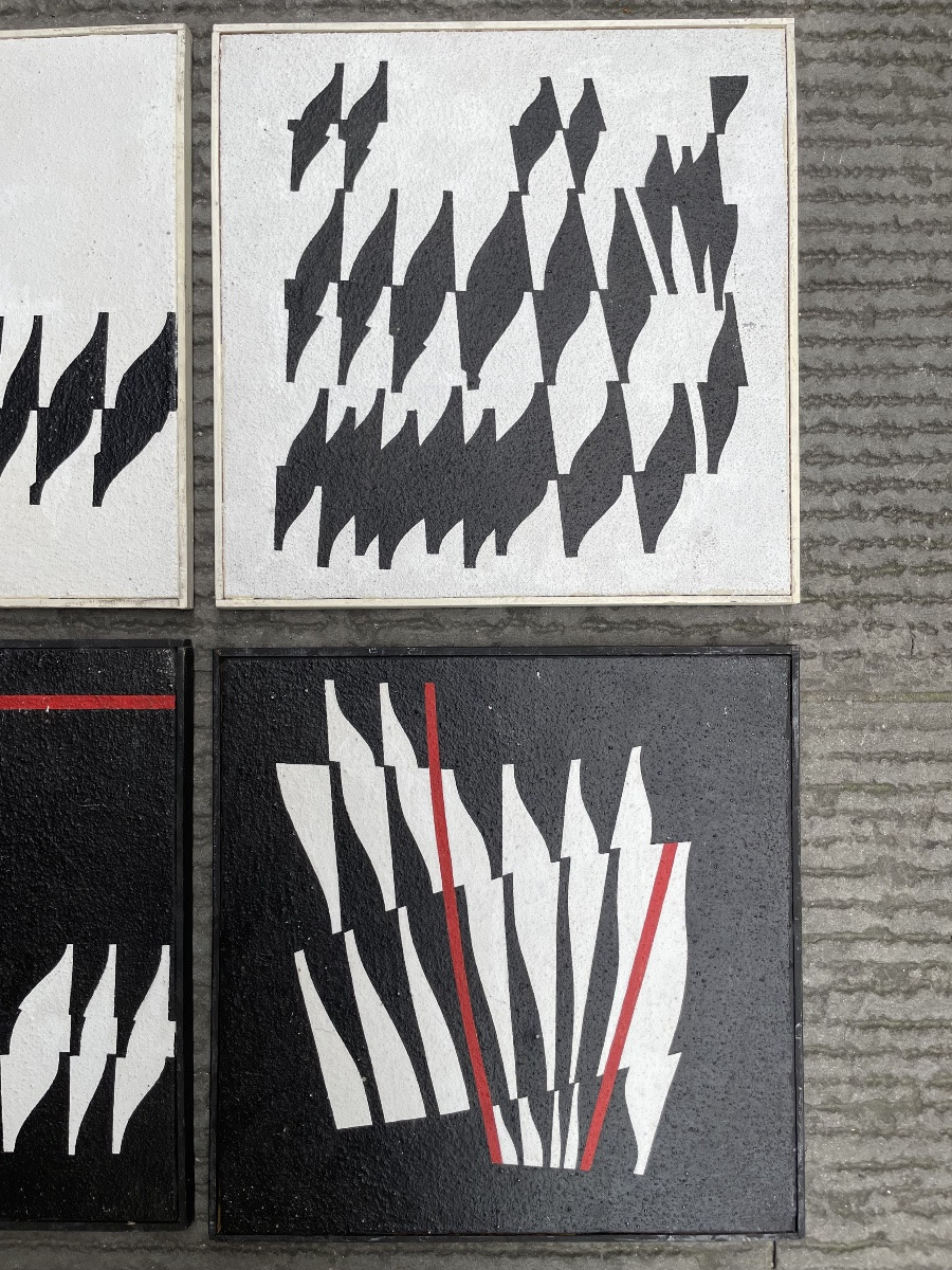 Optical Abstraction By Enrico Sirello, 1974 – Italian Arte Programmata Movement-photo-7