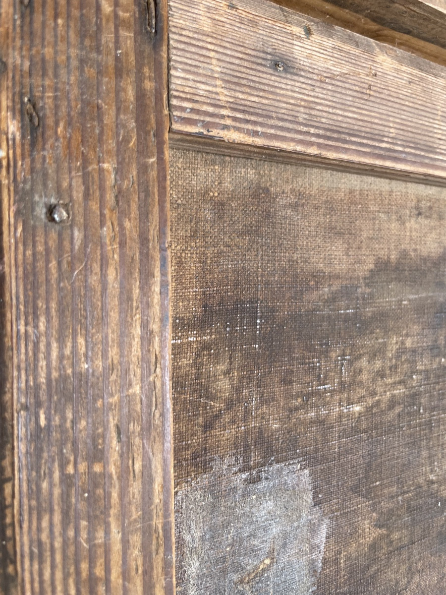 Étude de tête d’un jeune homme, France vers 1820–1840, milieu académique romantique -photo-2