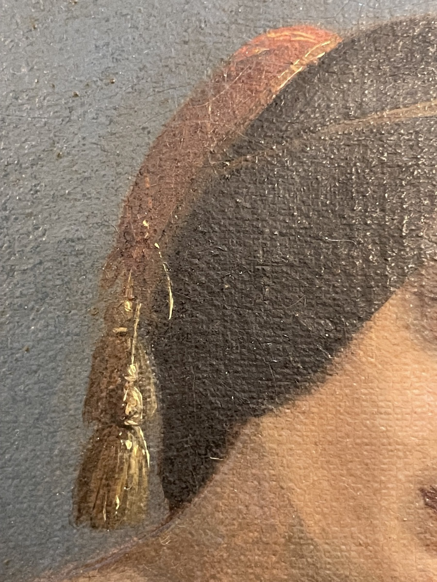 Romantic Portrait Of A Woman In Oriental Dress Among Greek Ruins, Ca. 1840 -photo-8