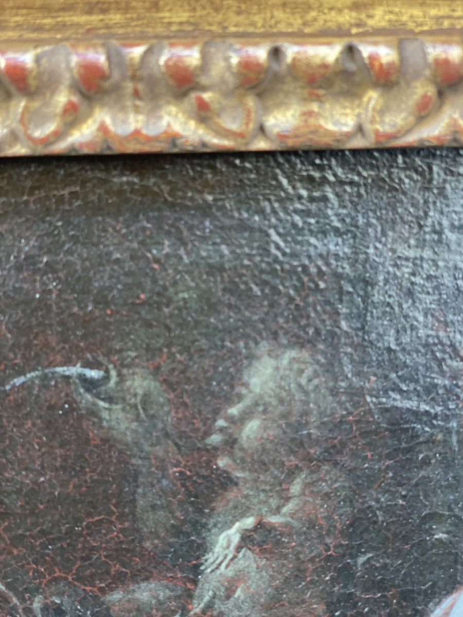 Gaspare Lopez, Attrib. Still Life With Fountain, Obelisk And Cascade Of Flowers, Naples, 1720 -photo-6