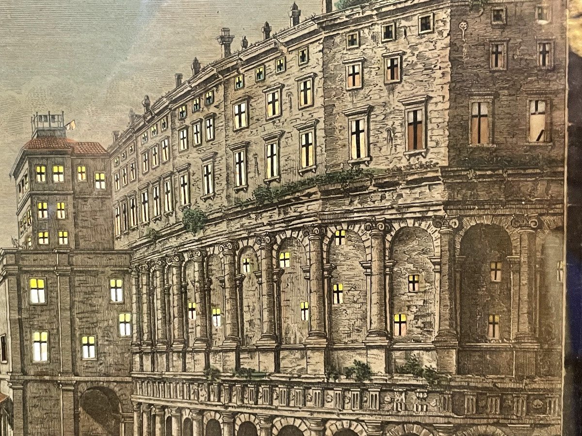 Vue d’optique effet jour/nuit – Rome, Théâtre de Marcellus . 1770 ca-photo-3