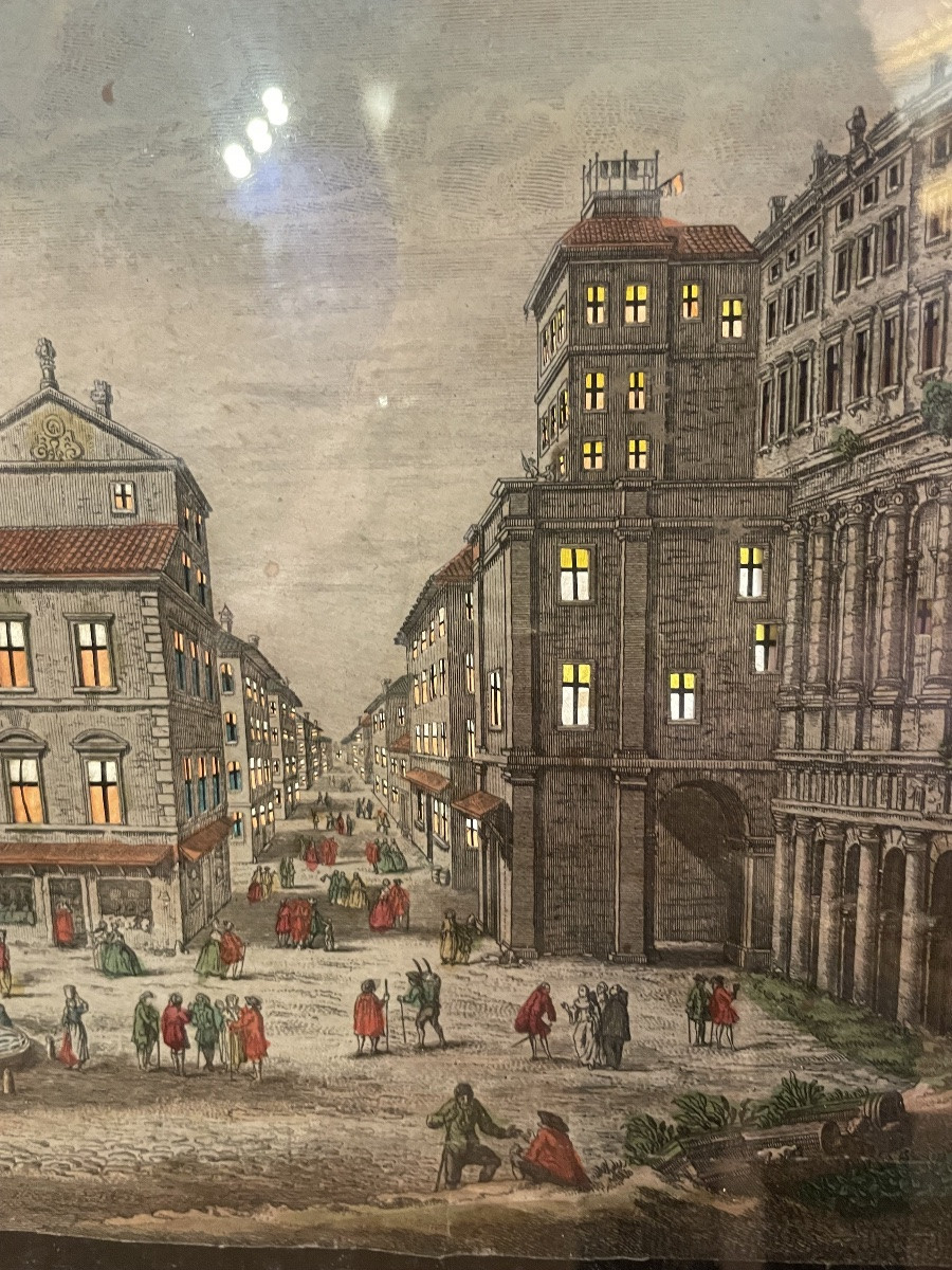 Vue d’optique effet jour/nuit – Rome, Théâtre de Marcellus . 1770 ca-photo-4