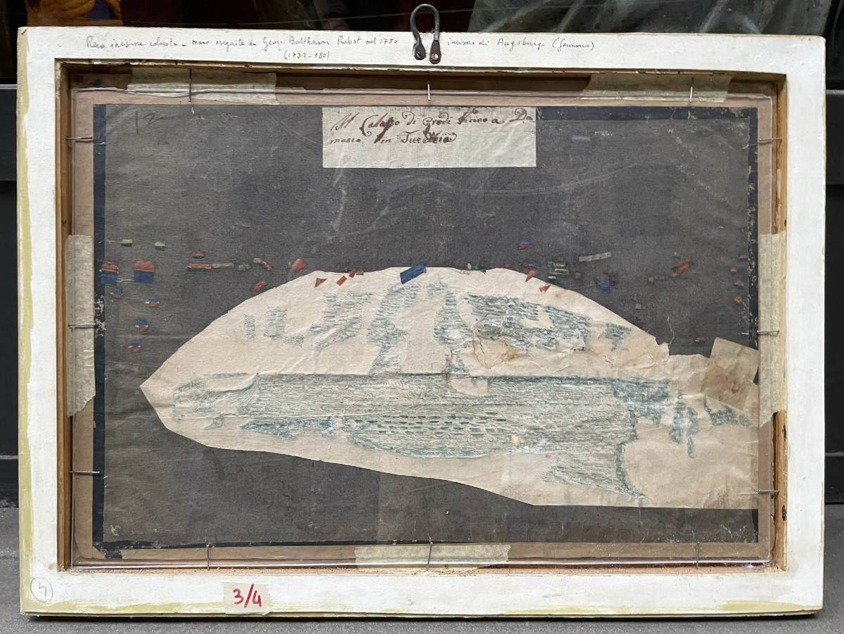 The Colossus Of Rhodes – Vue D’optique Day/night, Seven Wonders Series, Probst, 1770  -photo-3