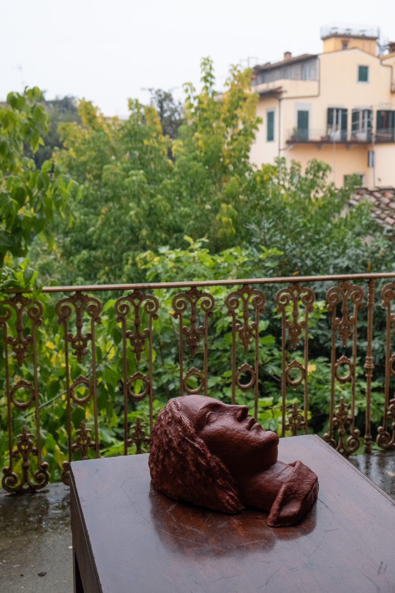 Giorgio Rossi Woman’s Face, Circa 1930–1940 Terracotta Height: 32 Cm Signed-photo-4