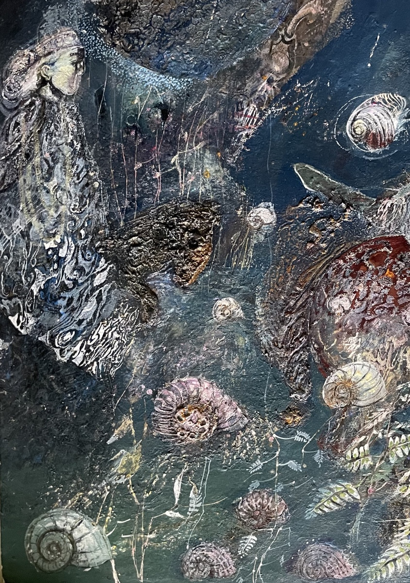 Ewa Adamowicz, Métamorphose de centaure dans un paysage fossile, Pologne, 1989  -photo-8