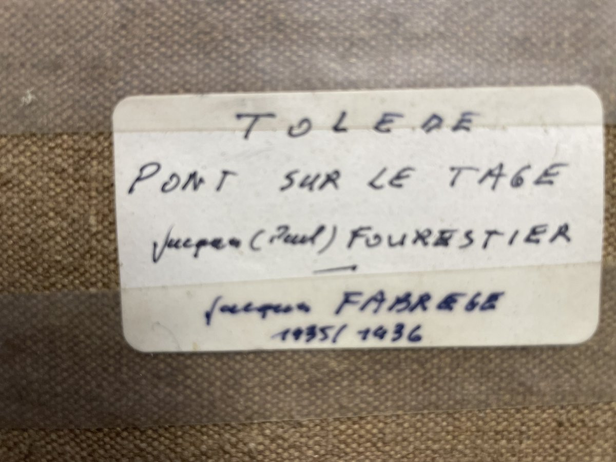 View Of Toledo, Spain – Bridge Over The Tagus (puente De San Martín), Circa 1935–1936-photo-5