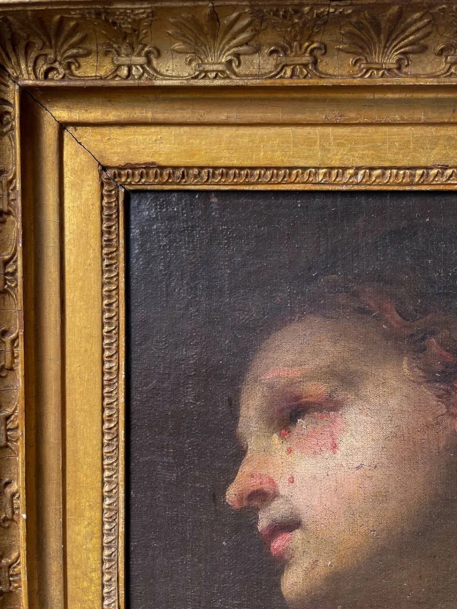 Female Figure With Tears Of Blood – Northern Italian School, Circa 1650–1680 -photo-3