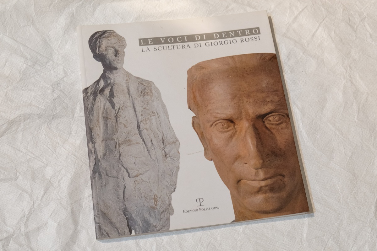 Giorgio Rossi (1892–1963), Tête asymétrique d’homme en terre cuite, années 1930, h. 34 cm  -photo-3