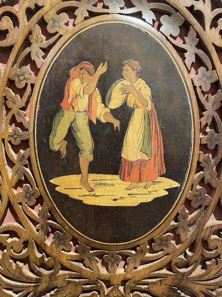 Inlaid Letter Case “tamburiata”, Sorrento, Second Half 19th Century-photo-2