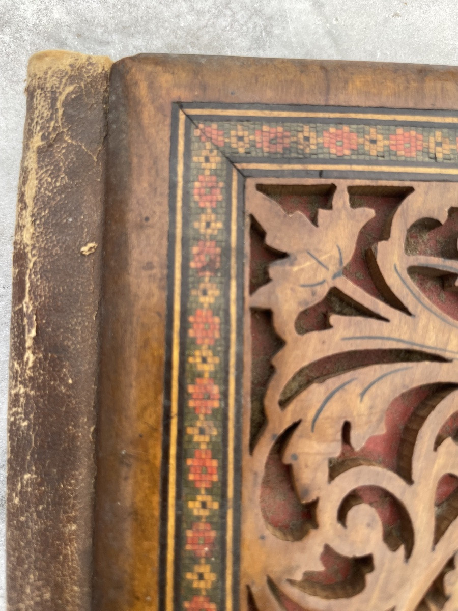 Inlaid Letter Case “tamburiata”, Sorrento, Second Half 19th Century-photo-5