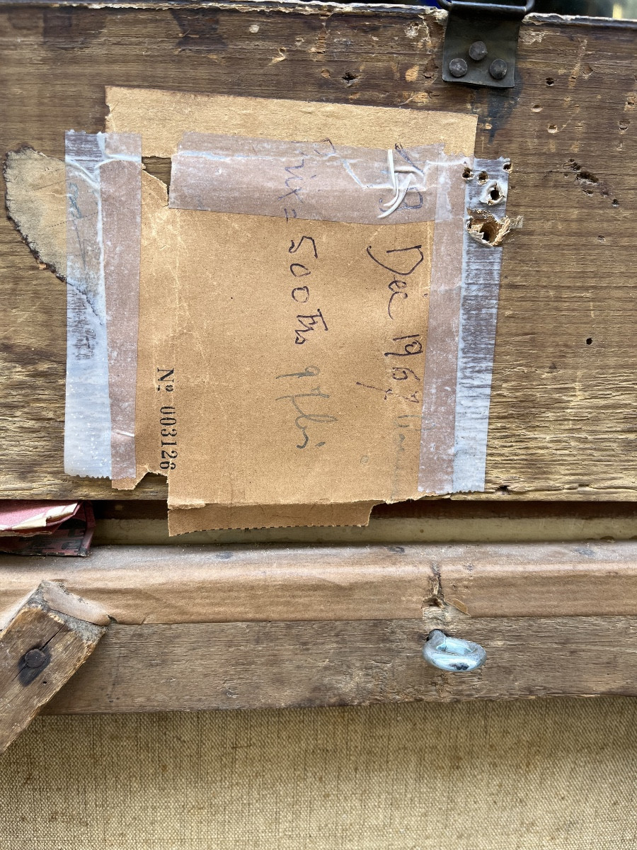 Italienne en costume laziale de la campagne romaine avec voile, chapelet et manchettes, XIXe s.-photo-6