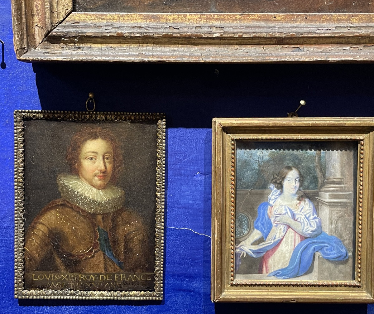 Portrait Of Louis XIII Of Bourbon, King Of France, Franco-flemish School, 17th Cent-photo-5