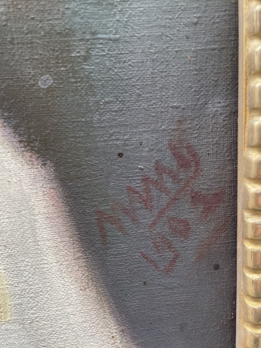 Portrait de l’épouse de l’explorateur arctique suédois Palander, 1901-photo-2