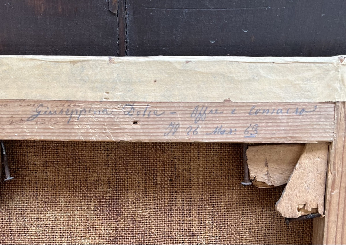 Mary Magdalene, After Andrea Del Sarto, Dispute On The Trinity, 17th Century, 36 X 27 Cm-photo-8